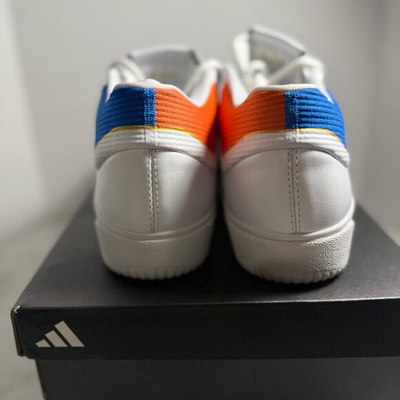 adidas Tyshawn White Orange Blue Bird NY Knicks Size 12 - | NWB rep box - Picture 9 of 10